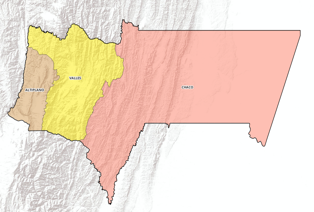 Mapa pronóstico Tarija